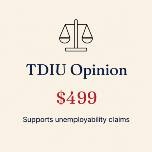 TDIU Opinion